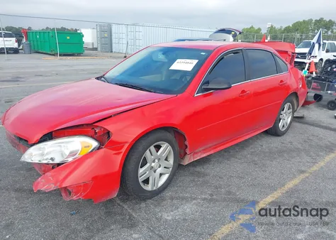 2011 Chevrolet Impala Lt from USA, damaged, VIN 2G1WB5EK2B1151661